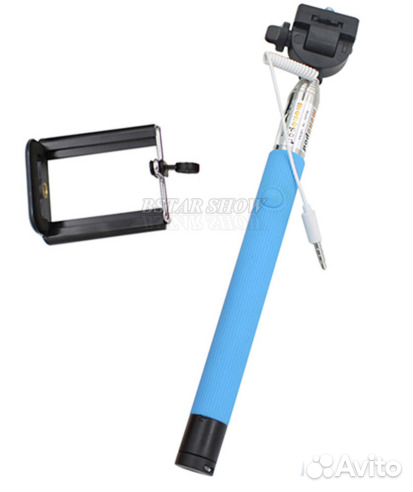 Выдвижной штатив-монопод с кнопкой (селфи-палка)