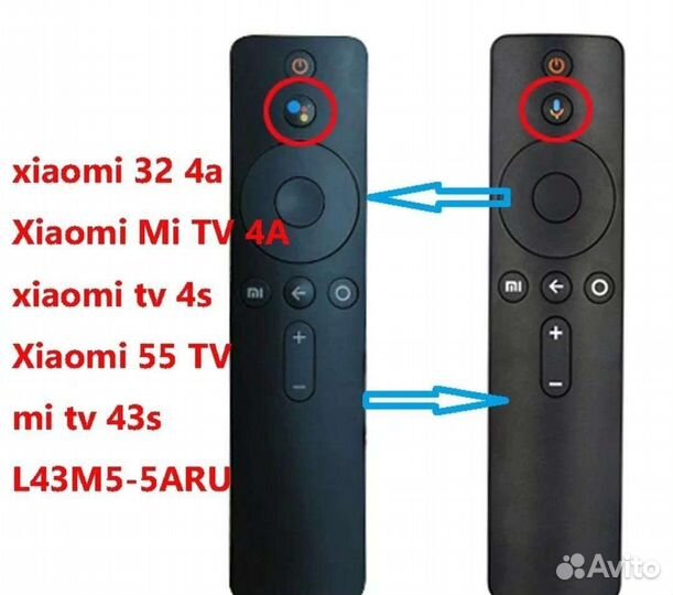Пульты Xiaomi Ик и блютус для телевизоров Xiaomi