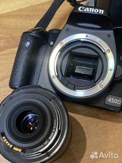 Зеркальный фотоаппарат canon 450d