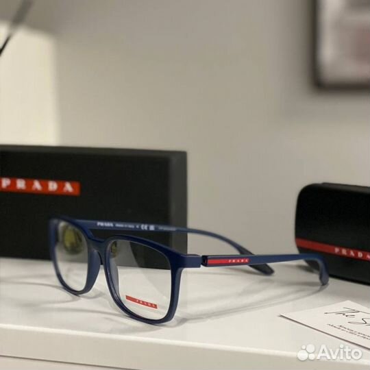 Оправа prada, черная унисекс