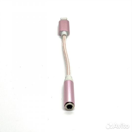 Адаптер для iPhone audio + power / аудио + питание