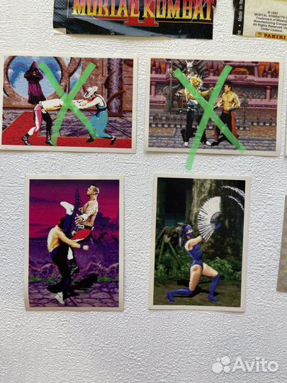 Карточки Mortal Kombat, вкладыши Мортал Комбат