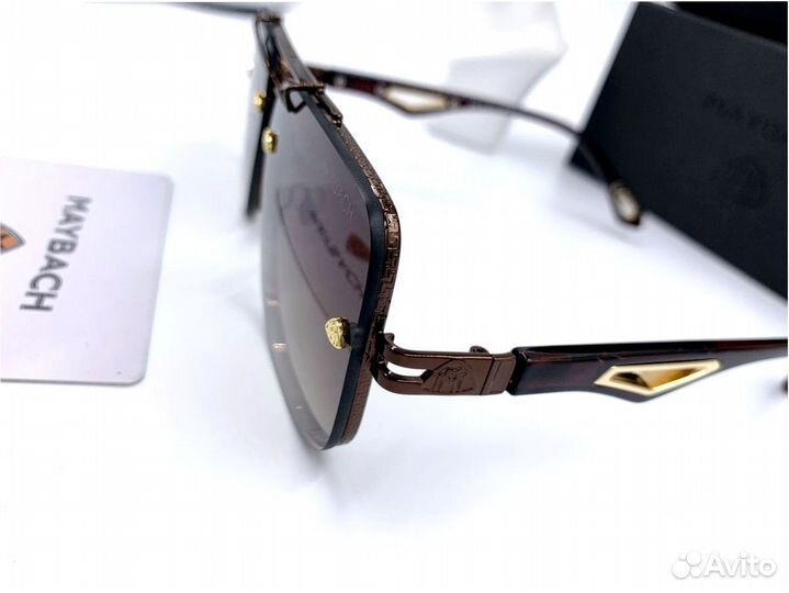 Солнцезащитные очки мужские Maybach коричневые 527