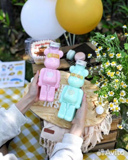 Бутылка для воды мишка, Bearbrik