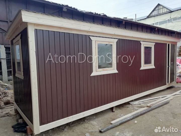 Бытовка зимняя утепленная. Выдерживает до -30