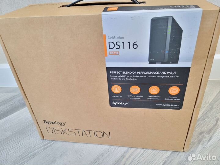 Сетевое хранилище NAS Synology DS116