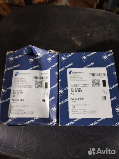 Фильтр масляный opel