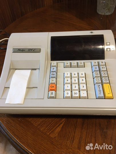 Электронная контрольно- кассовая машина