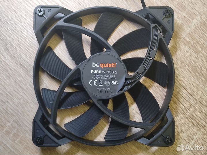 Вентилятор be quiet silent wings 3 140мм