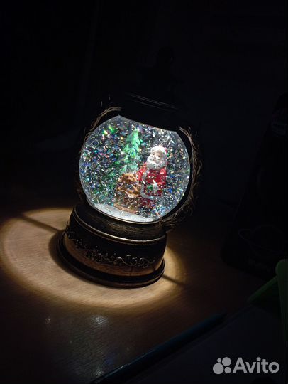 Новогодний рождественский светильник ночник