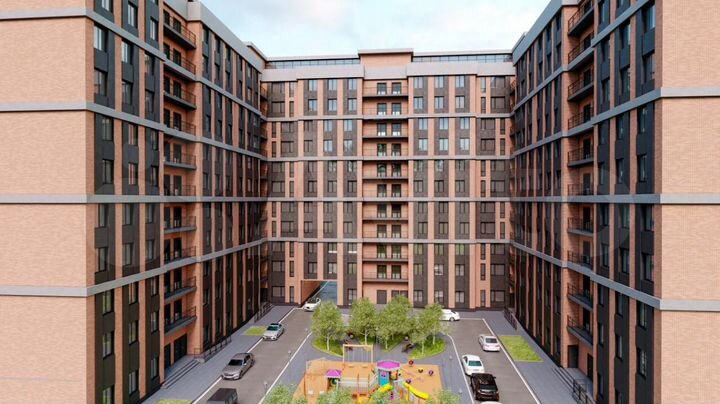 2-к. квартира, 77,3 м², 11/12 эт.