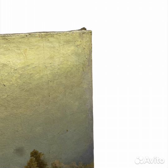 Картина Зимний Пейзаж Тарасов 1954 Копия Васильев