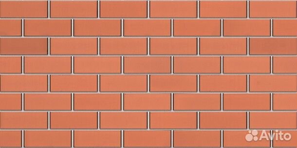 Облицовочный кирпич красный гладкий 1,4 NF