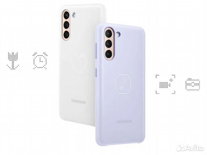 Оригинал Чехол Samsung Smart LED Cover для S21+