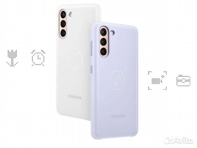 Оригинал Чехол Samsung Smart LED Cover для S21+