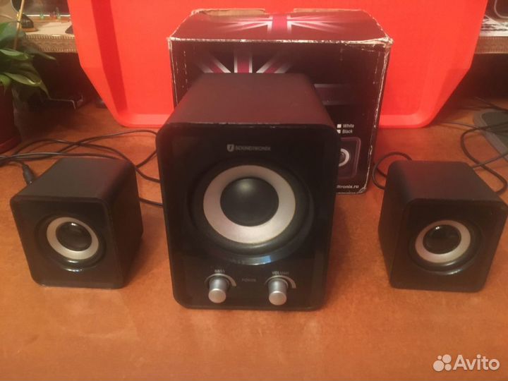 Колонки для компьютера с сабвуфером