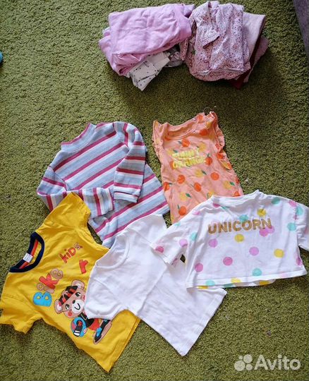 Пакет вещей для девочки от 92 до 98