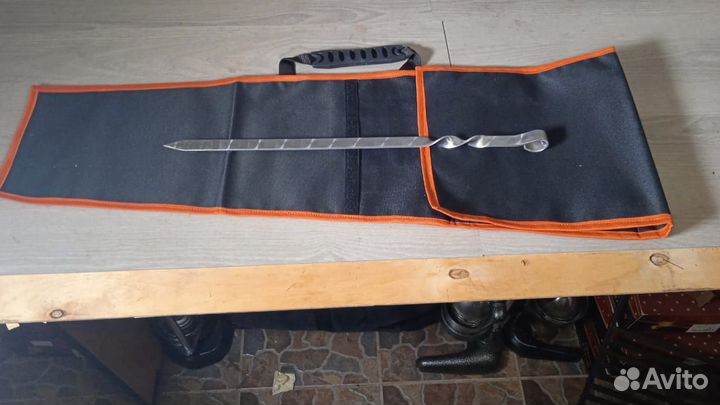 Профессиональный шампур для люля - кебаб 16мм - 35