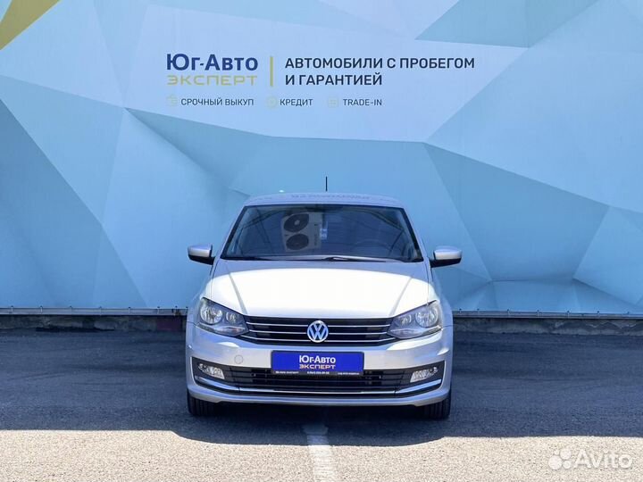 Volkswagen Polo 1.6 AT, 2018, 95 995 км