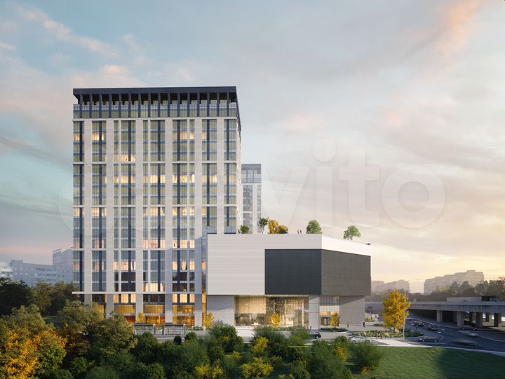 2-к. апартаменты, 47,9 м², 7/21 эт.