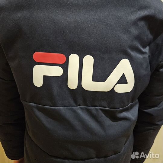 Пуховик на мальчика fila