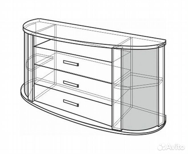 Тумба под тв Европа люкс