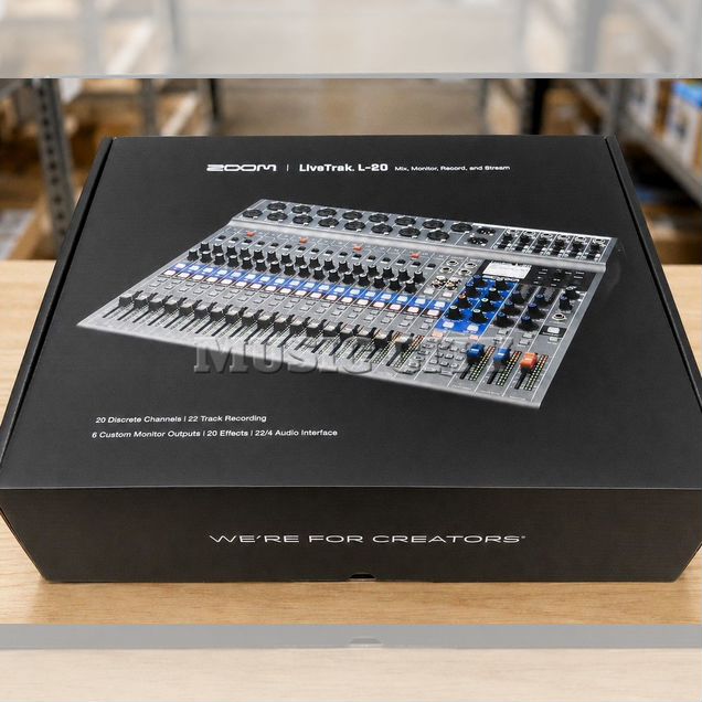 Zoom LiveTrak L-20 цифровой микшер