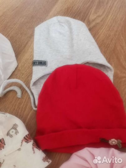 Шапки, кепки, понамки, полоски детские