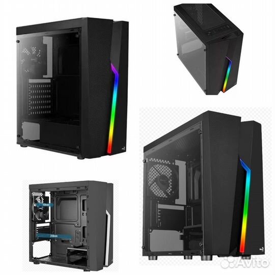 Корпус для пк новый powercase/ AeroCool/ GameBox