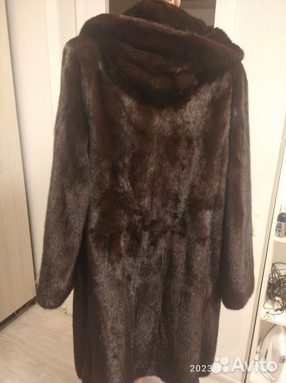 Шуба норковая 42 44 бу