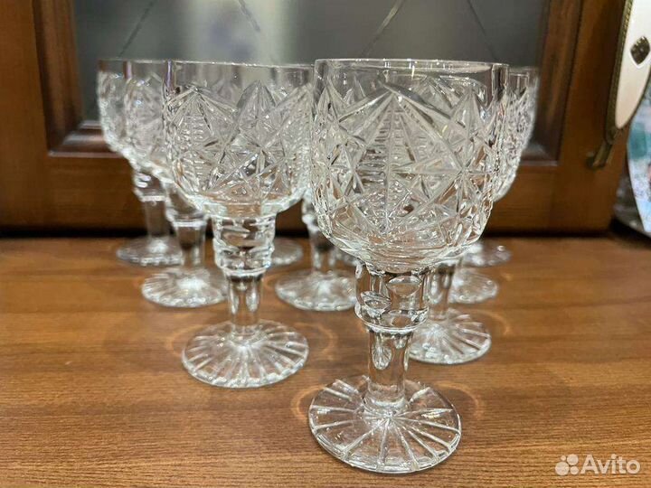 Хрустальные рюмки СССР