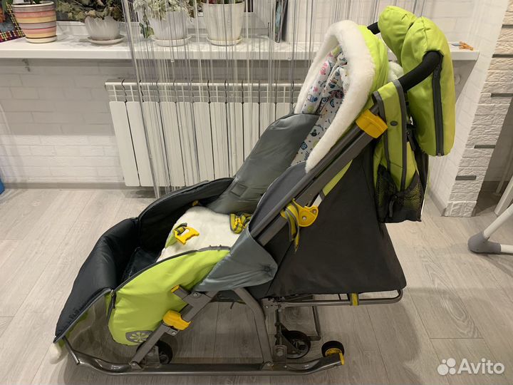 Санки коляска nika kids