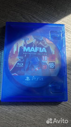 Mafia definitive edition ps4 диск