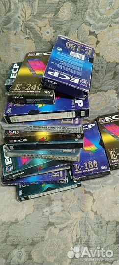 Видеокассеты vhs