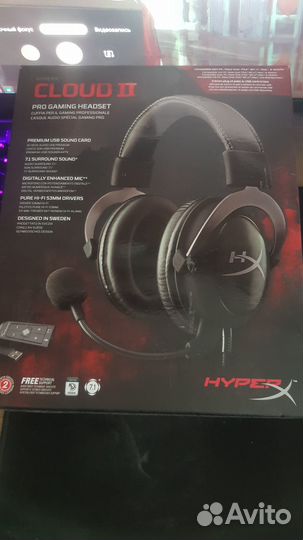 Наушники hyperx cloud 2