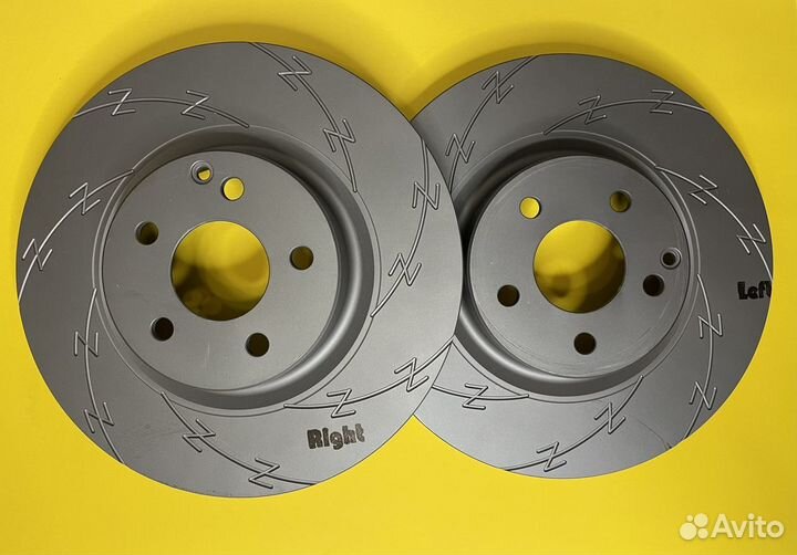 Диск тормозной Mercedes GLK X204 Zimmerman Black:Z