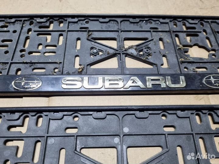 Номерные рамки Subaru