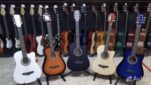 Гитара belucci новая