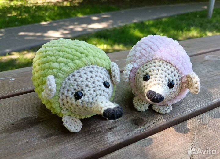 Вязаный ежик