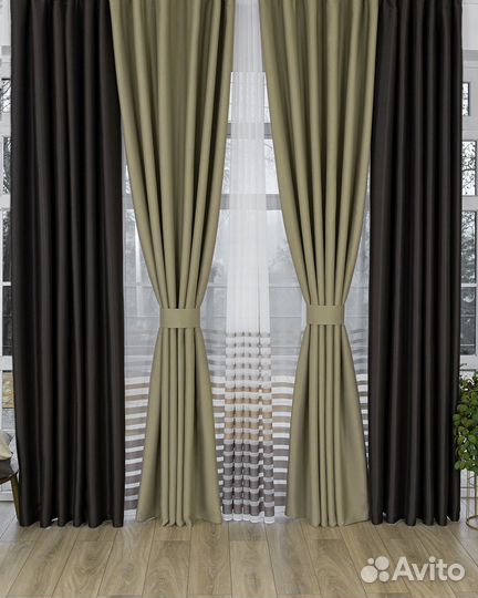 Шторы блэкаут Марсель занавески
