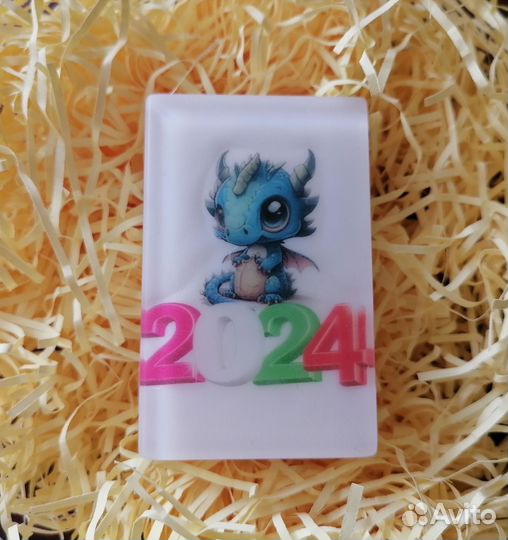 Мыло ручной работы Дракон