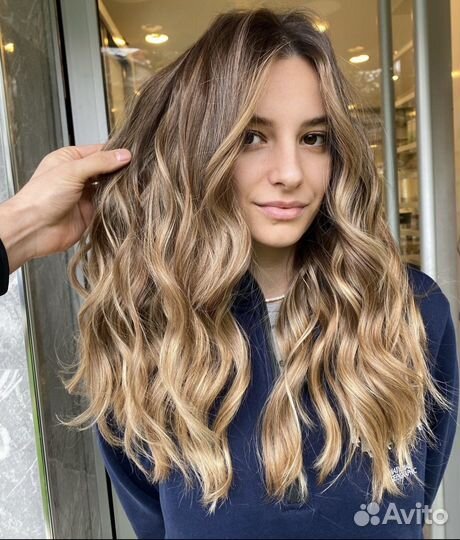 Сложное окрашивание волос, стрижки, аиртач