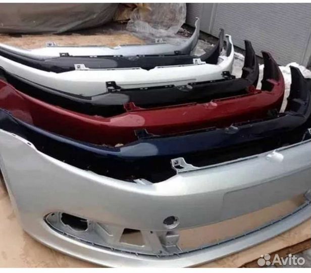 Бампер передний крашеный VW Polo