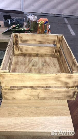 Ящик деревянный