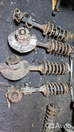 Bmw 5 e34 525 стойки амортизаторов подвески сборе