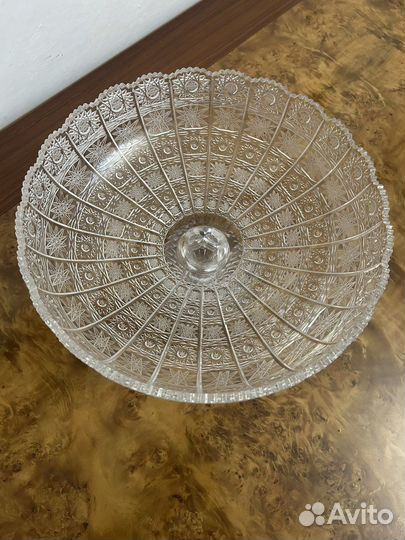 Хрустальные стаканы богемия