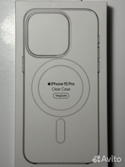 Clear case iPhone 15 Pro