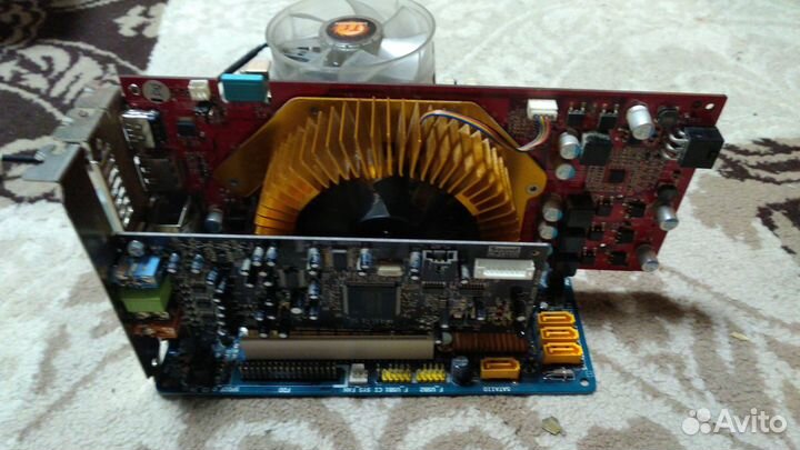 Системный блок (без корпуса) с комплектующим