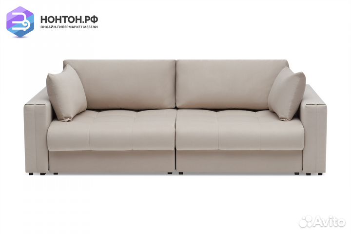 Диван тик-так Монарх бежевый