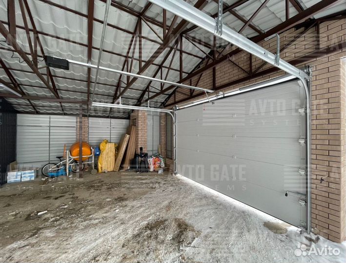 Гаражные секционные ворота